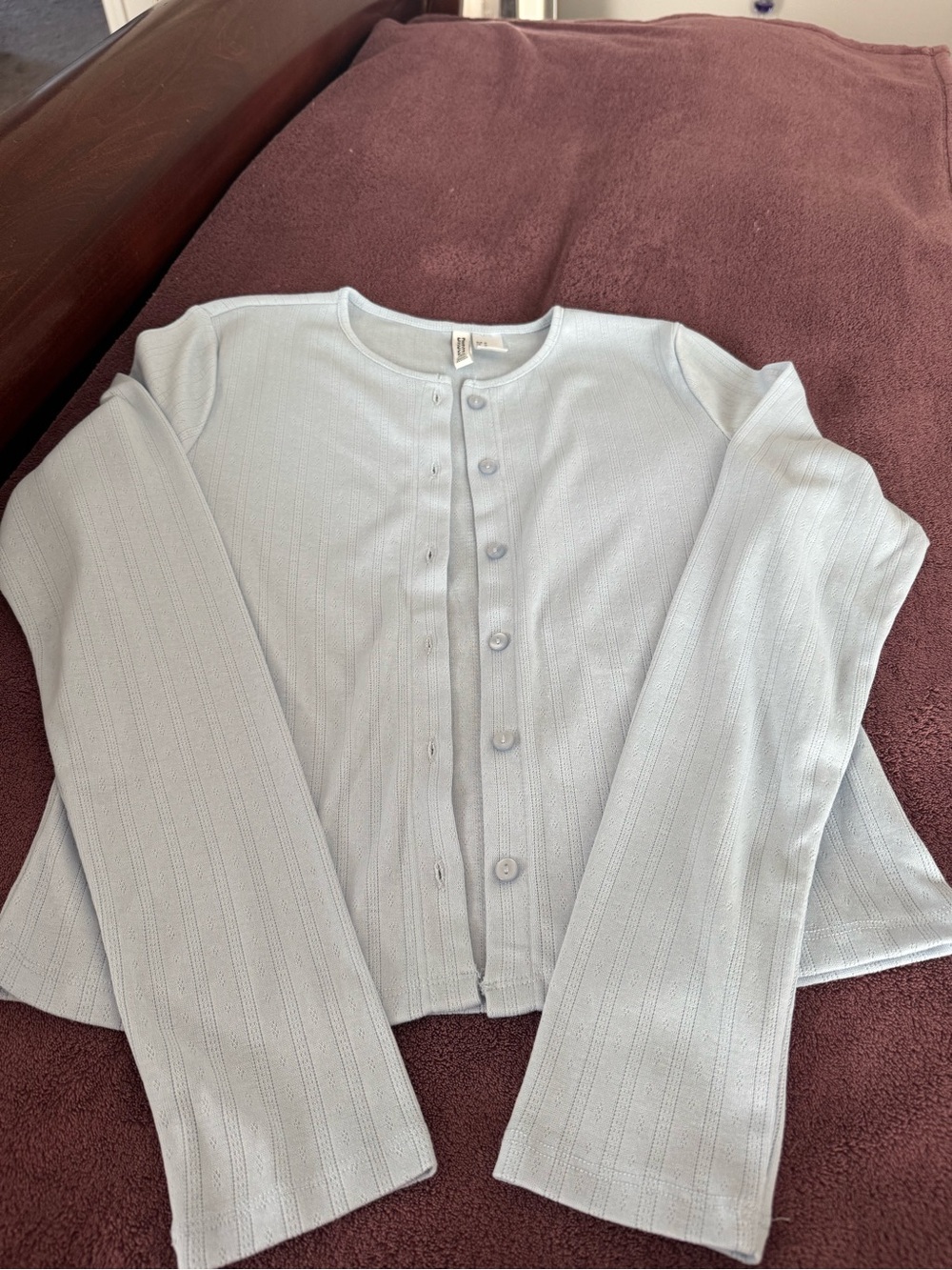 Womens Light Blue Top